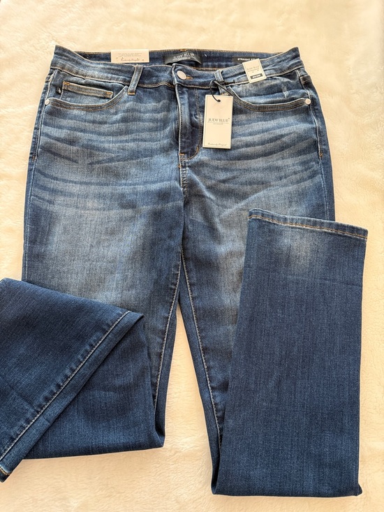 Judy Blue Denim - NWT - Judy Blue Ellianna Straight Jeans – Size 32 (14) Denim